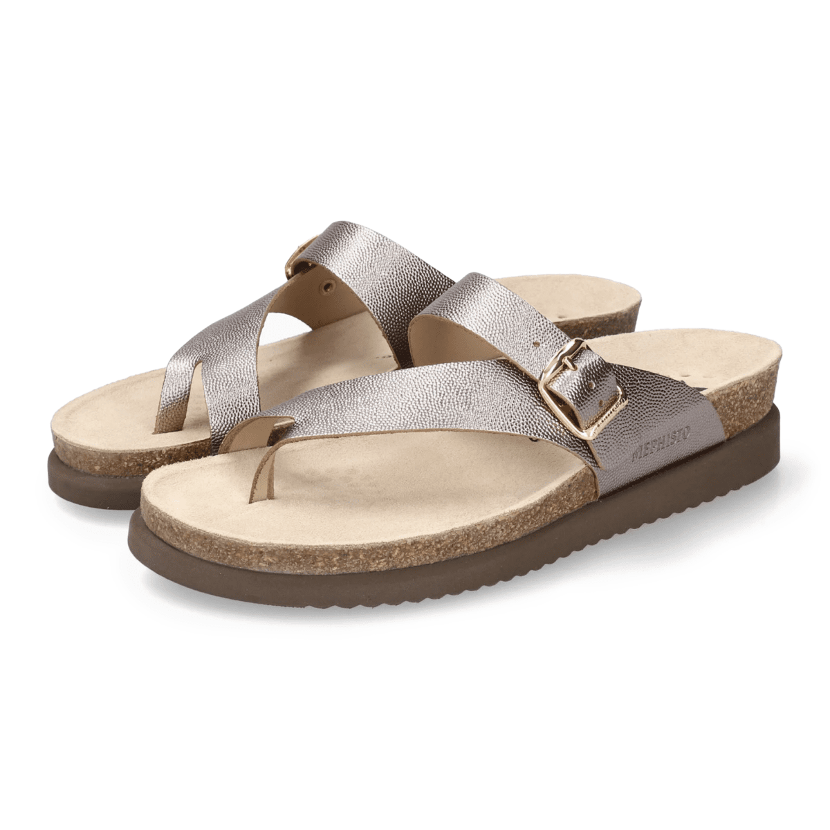Mephisto Women's Helen Metallic Platinum Odysee