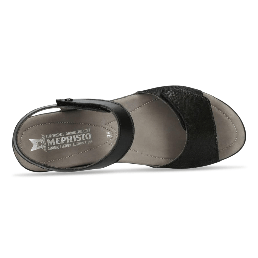 Mephisto Women's Pattie Black Silk Artesia