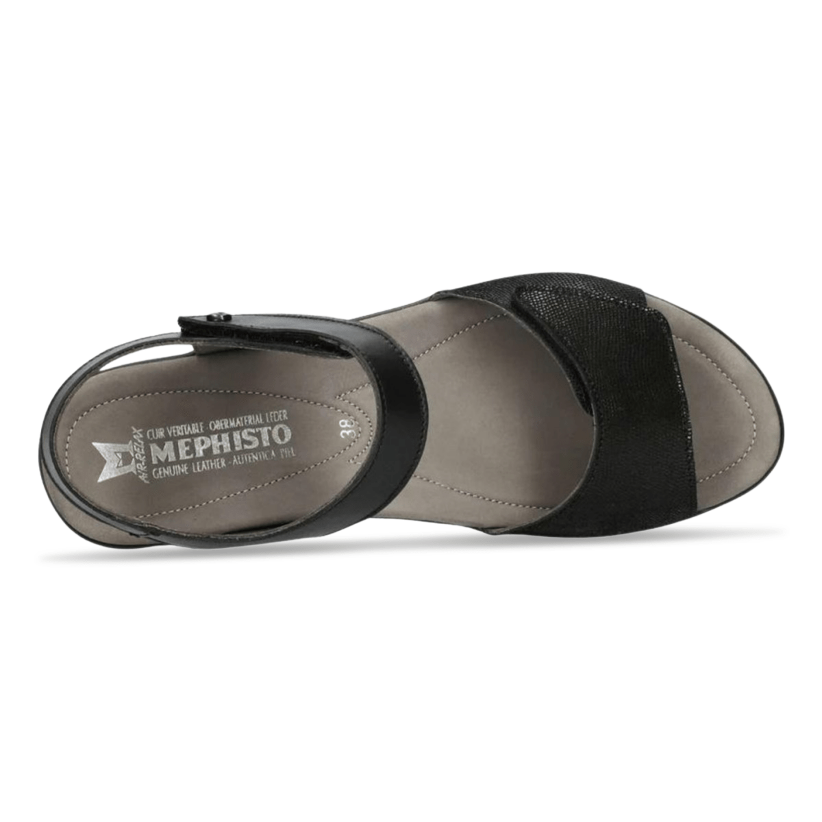 Mephisto Women's Pattie Black Silk Artesia