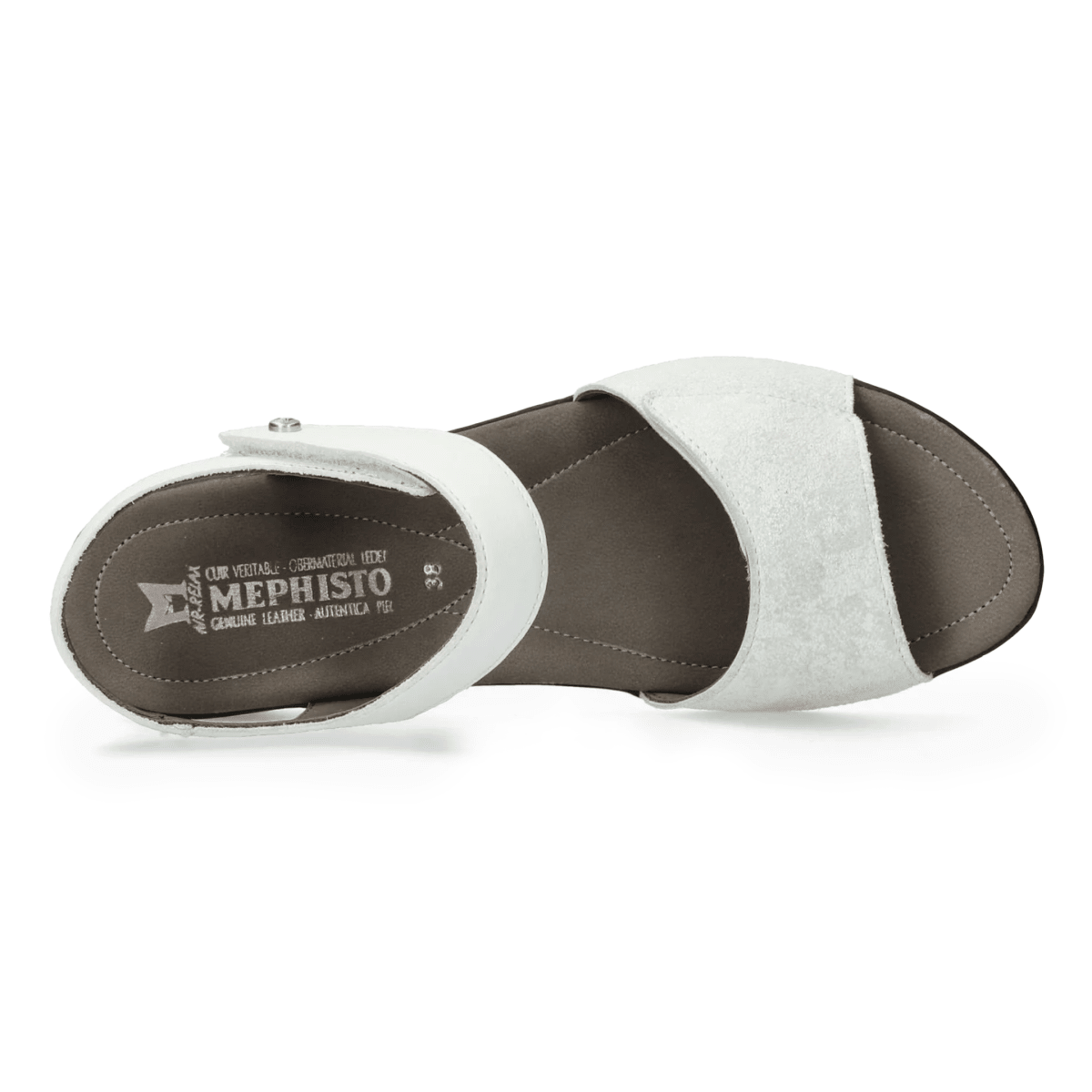 Mephisto Women's Pattie White Silk/Polka