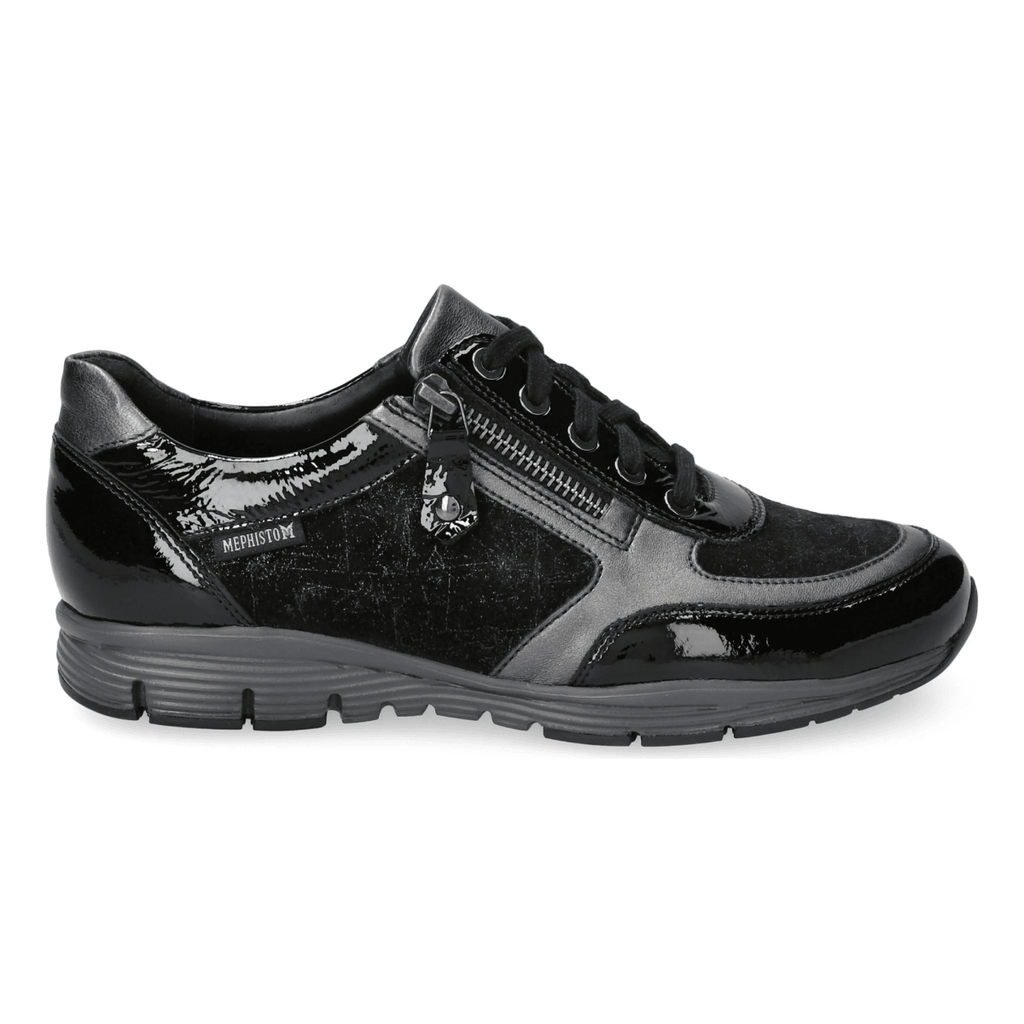 Mephisto Women's Ylona Black Vernis Leather
