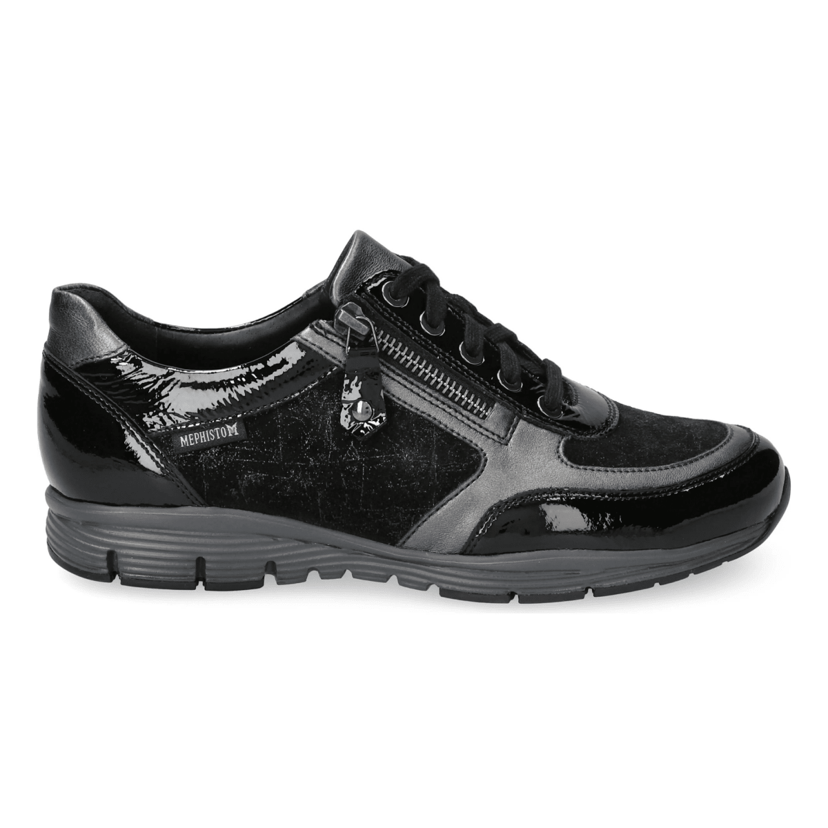Mephisto Women's Ylona Black Vernis Leather