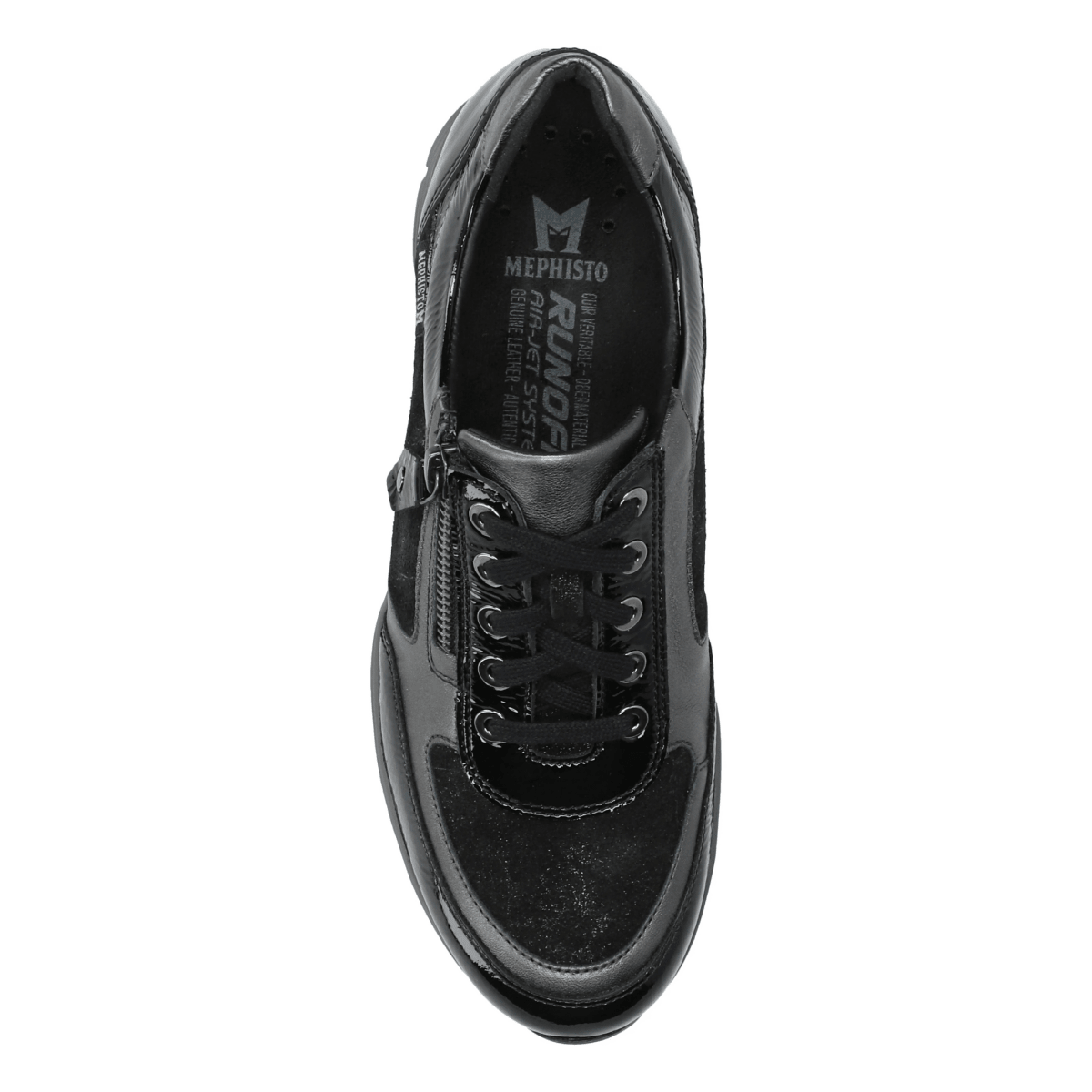 Mephisto Women's Ylona Black Vernis Leather