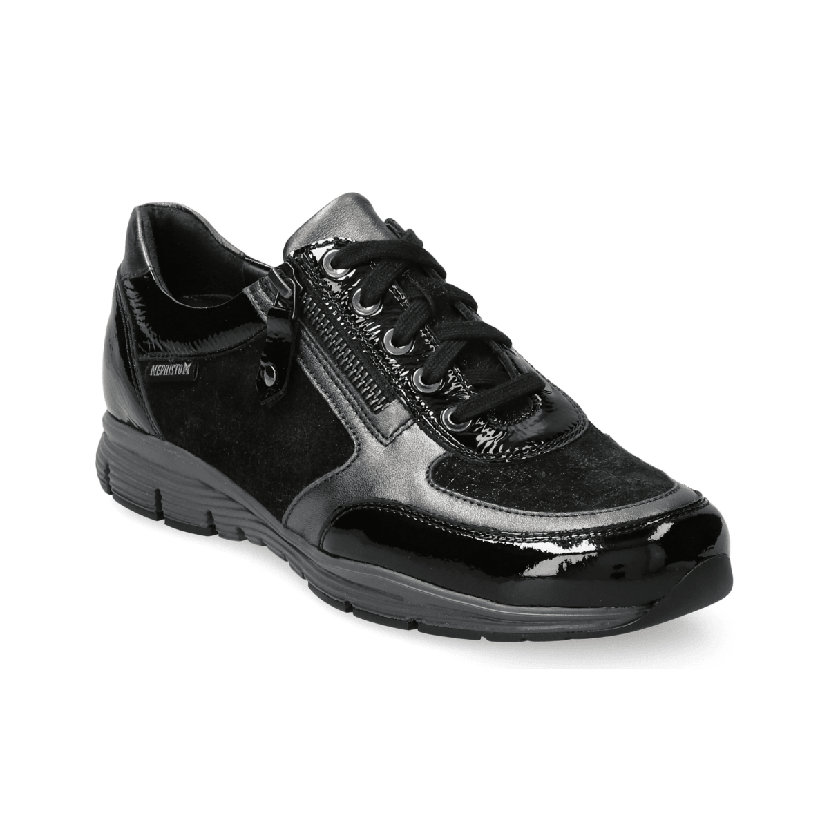 Mephisto Women's Ylona Black Vernis Leather