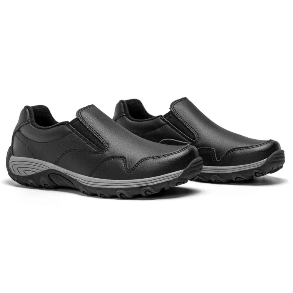 Merrell Boys Jungle Moc Black Leather