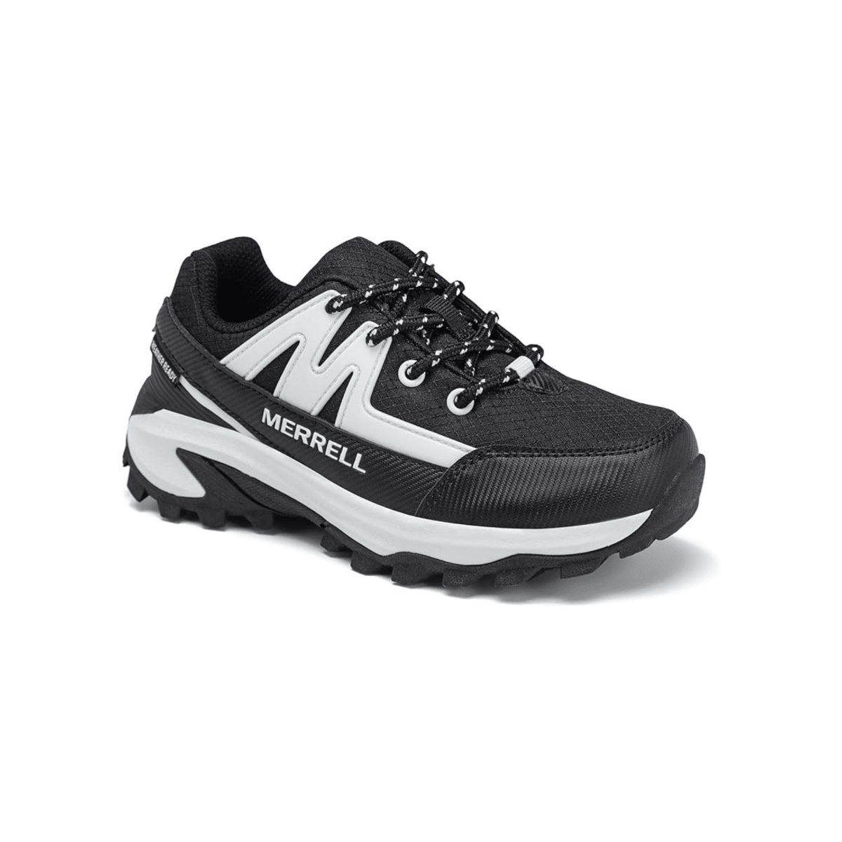 Merrell Footwear Kids Moab Speed 2 FST Black/White Waterproof