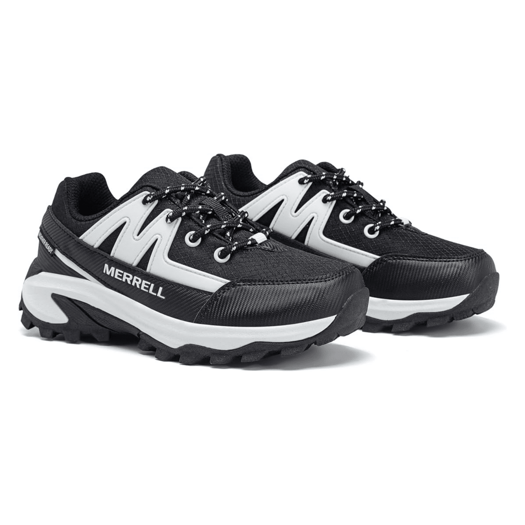 Merrell Footwear Kids Moab Speed 2 FST Black/White Waterproof