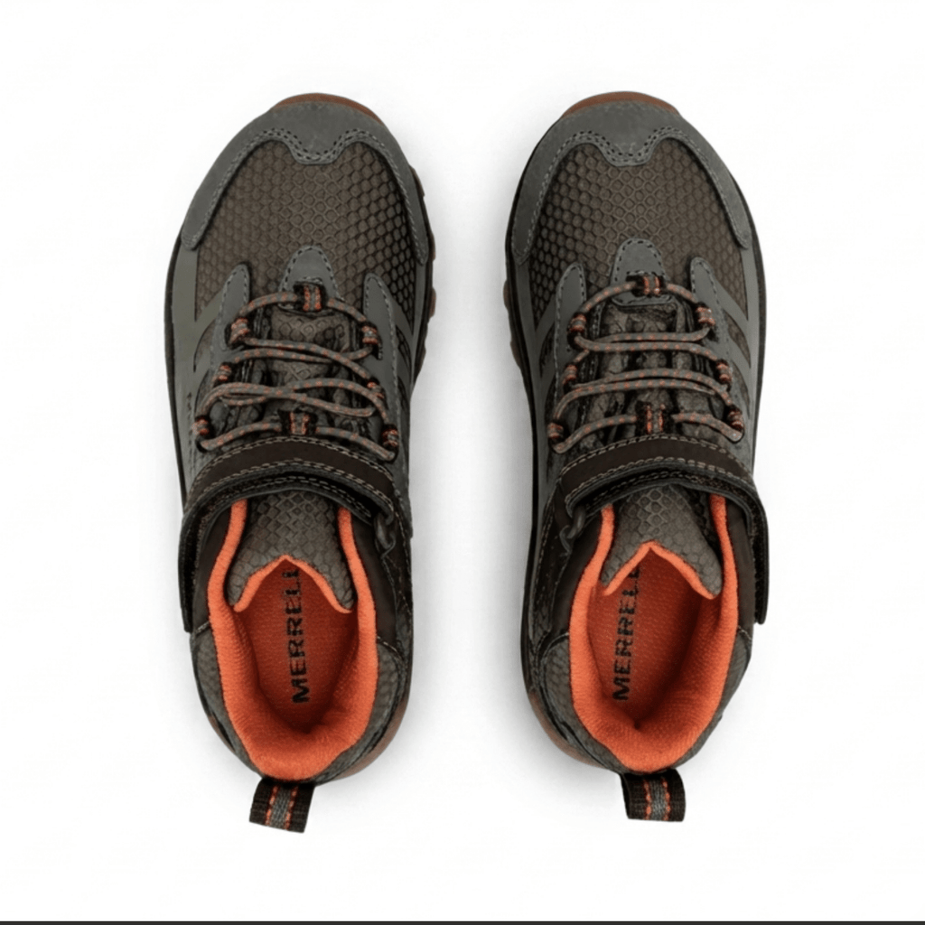Merrell Kids Moab Speed 2 Mid Brown/Orange/Olive