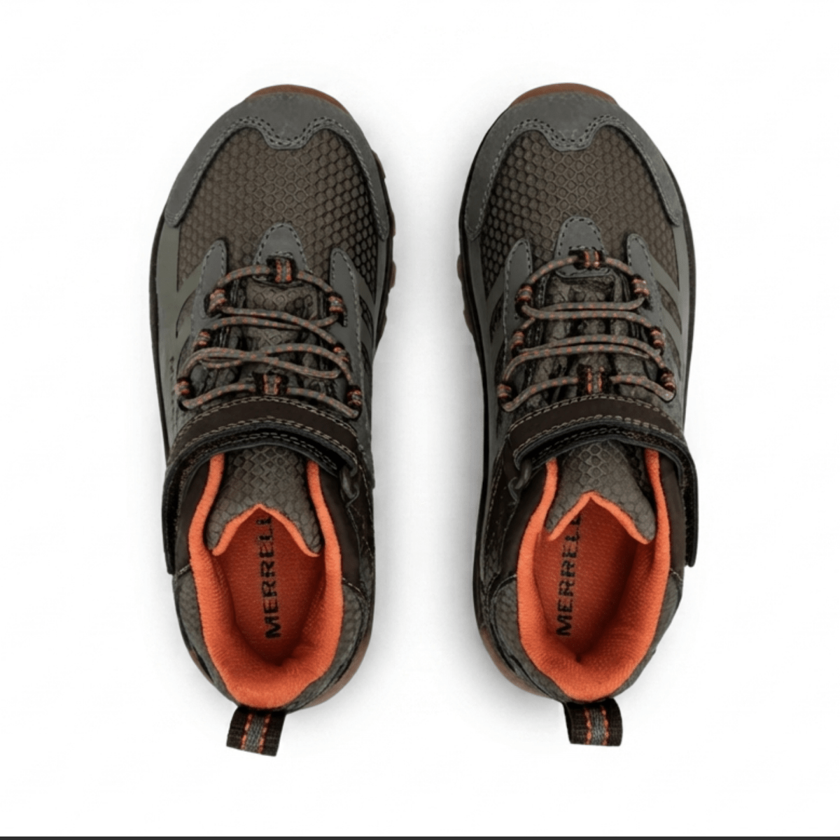 Merrell Kids Moab Speed 2 Mid Brown/Orange/Olive