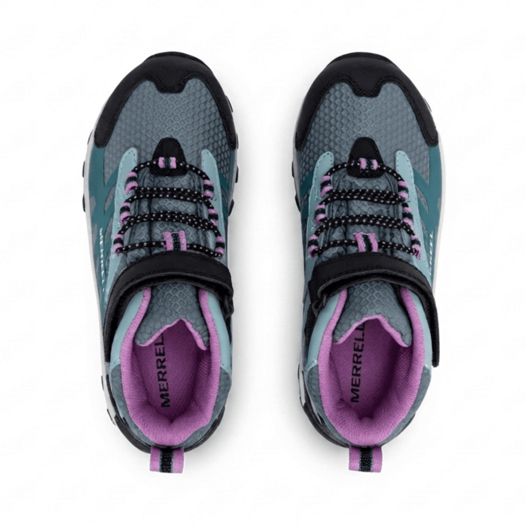 Merrell Kids Moab Speed 2 Mid Sage/Black/Teal