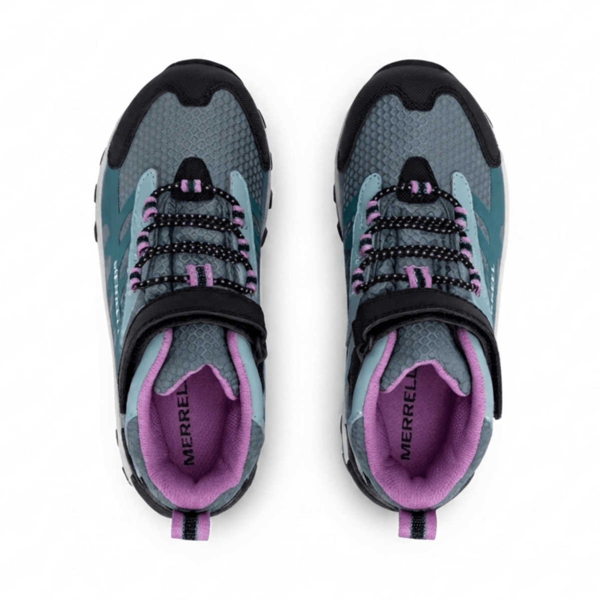 Merrell Kids Moab Speed 2 Mid Sage/Black/Teal
