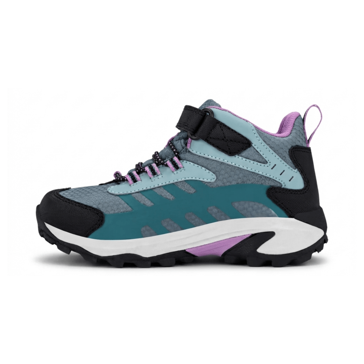Merrell Kids Moab Speed 2 Mid Sage/Black/Teal