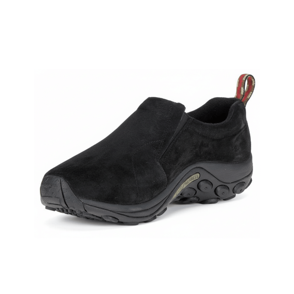 Merrell Men's Jungle Moc Wide Width Black Suede