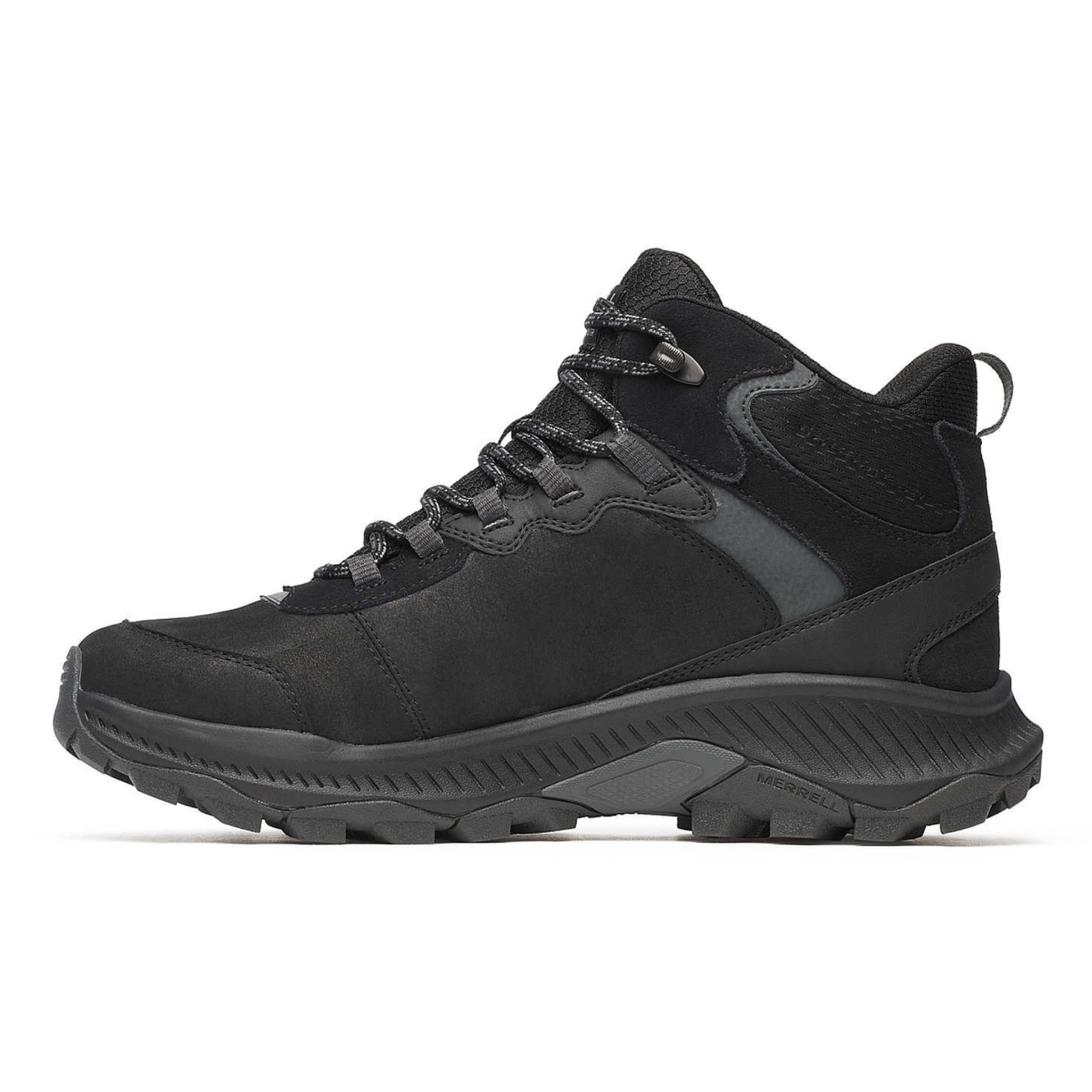 Merrell Men's Speed Strike 2 Mid Black Leather Waterproof