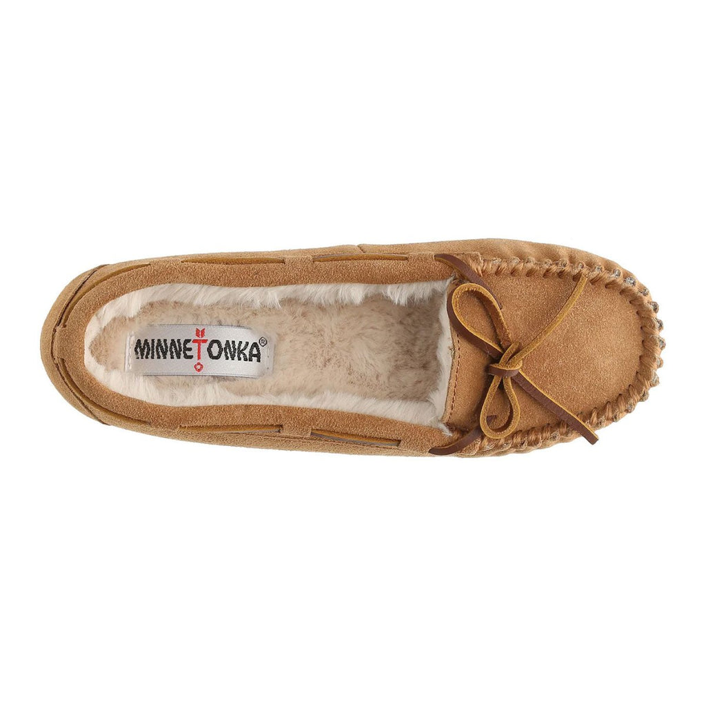 Minnetonka Women's 4011 Cally Slipper Tan Suede