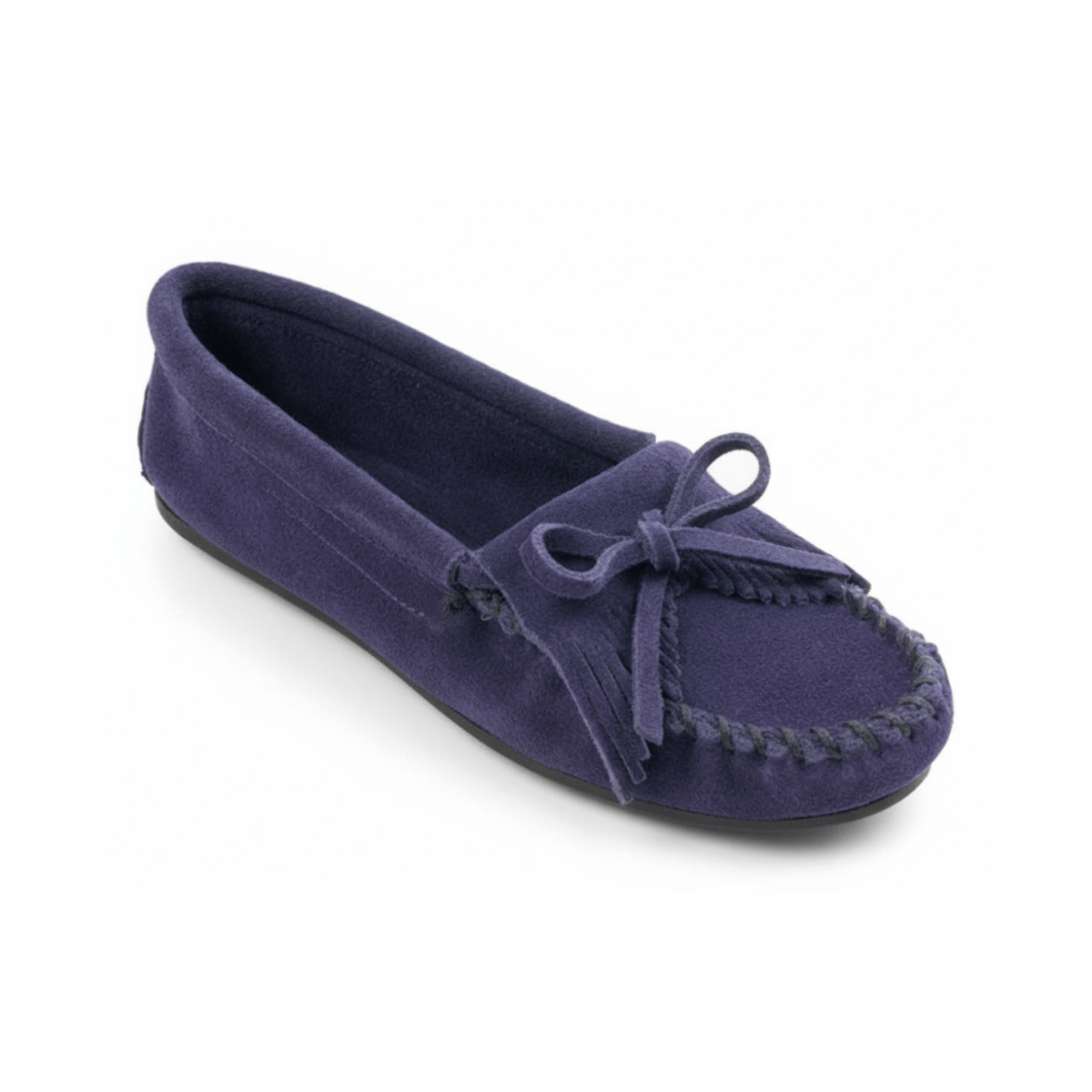 Minnetonka Women's 409T Kilty Navy Suede