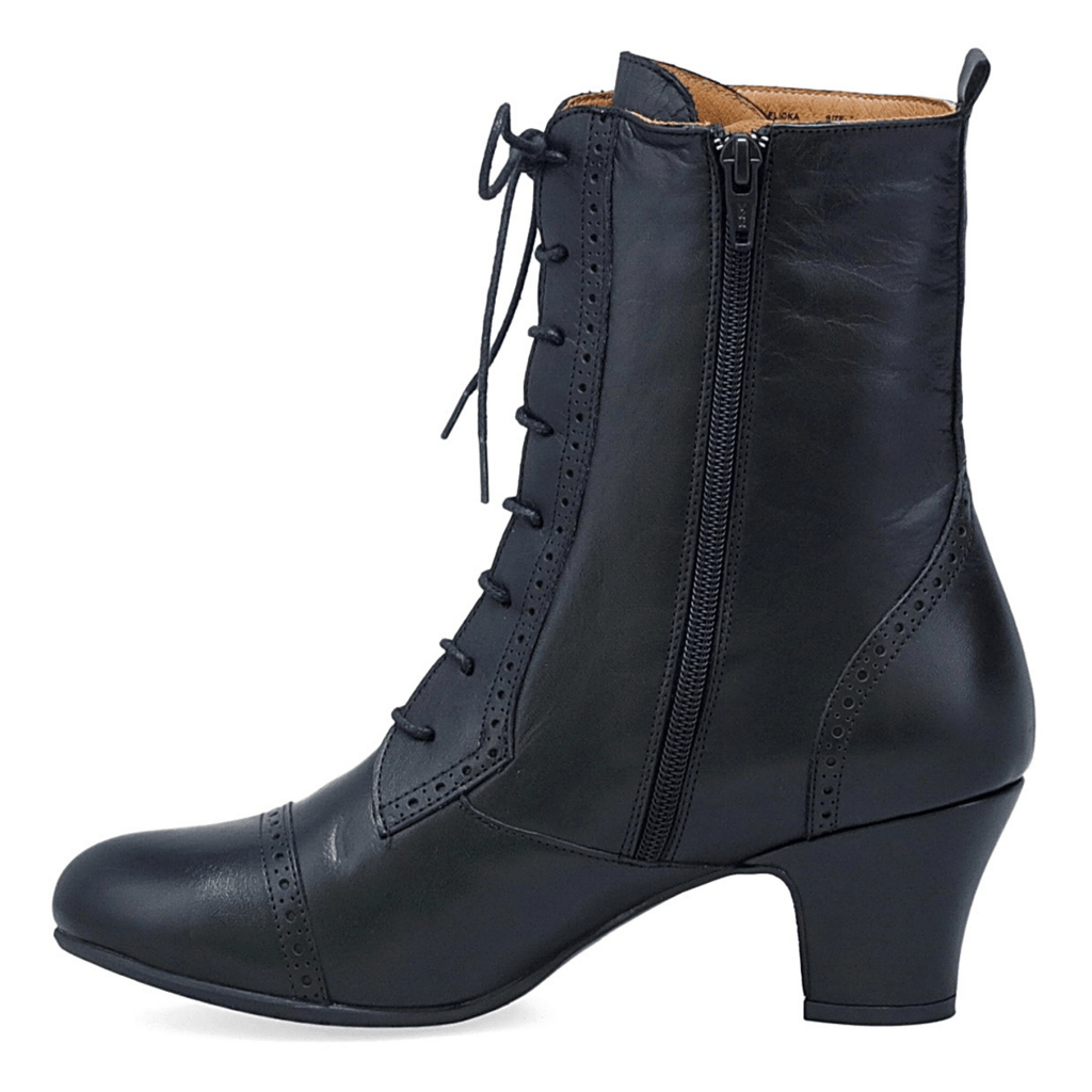 Miz Mooz Women's Flicka Black Leather