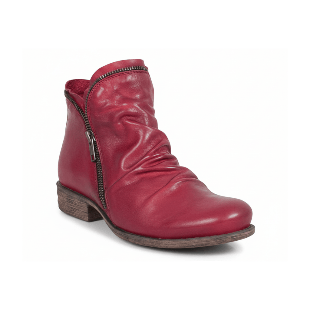 Miz Mooz Women's Luna Red Leather