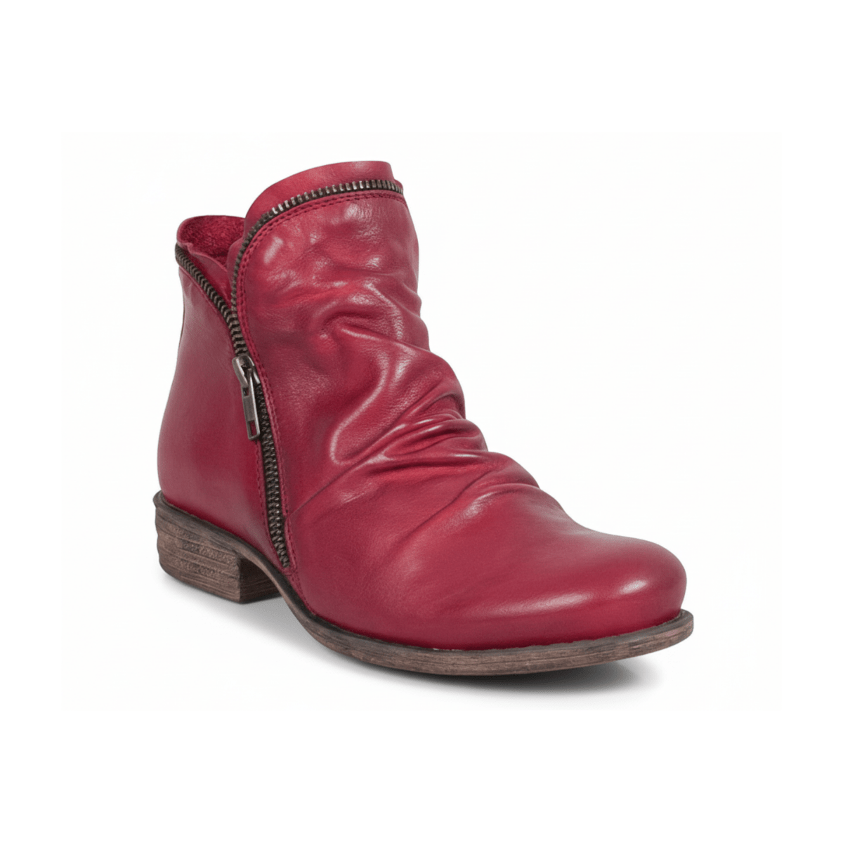 Miz Mooz Women's Luna Red Leather