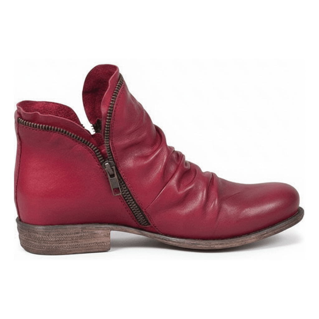 Miz Mooz Women's Luna Red Leather