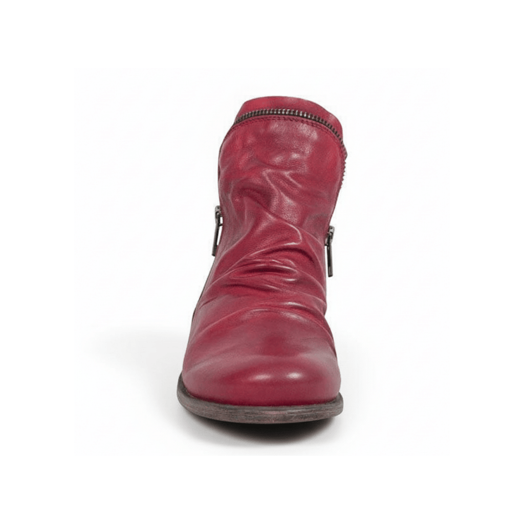 Miz Mooz Women's Luna Red Leather