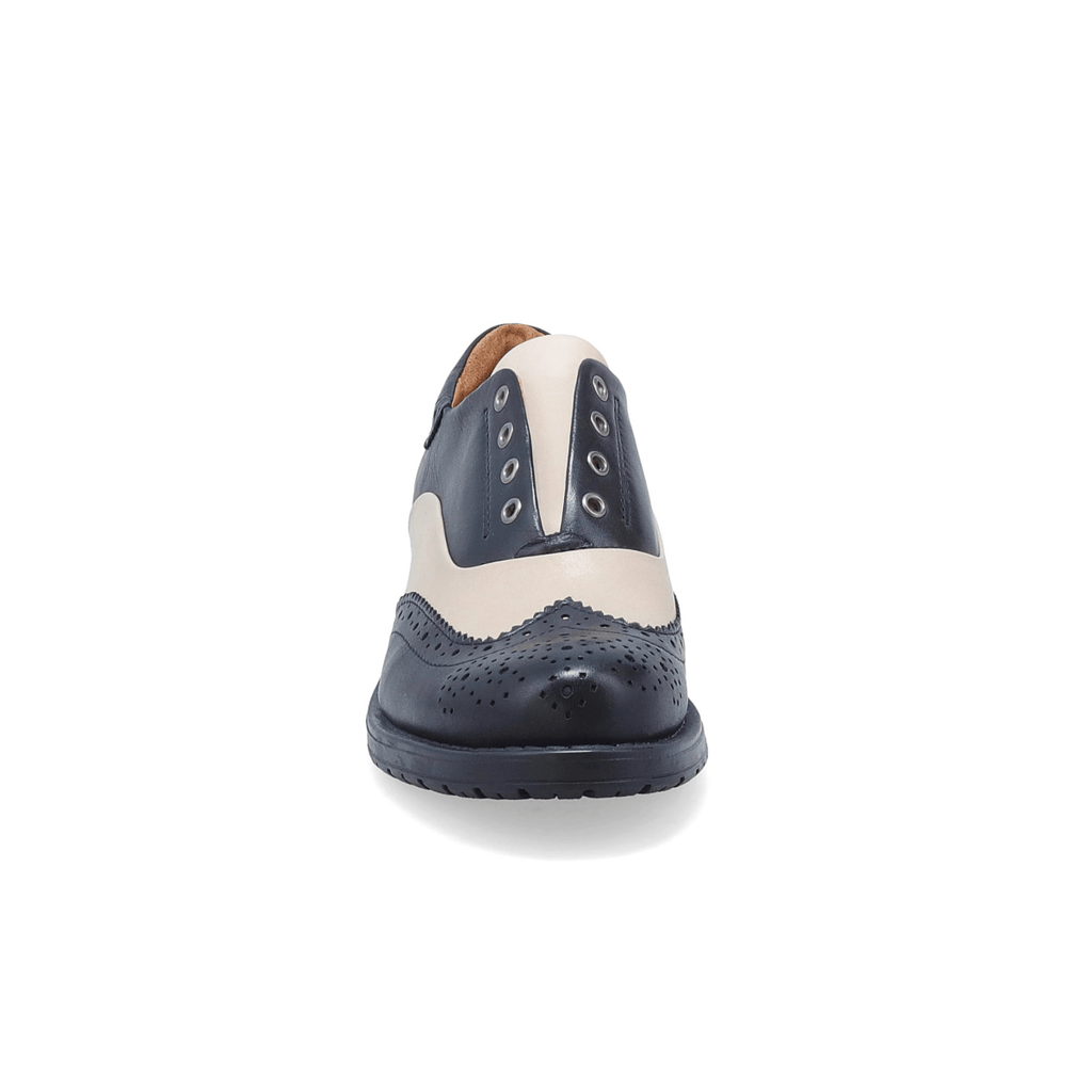 Miz Mooz Women's Peabody Black/Cream Leather