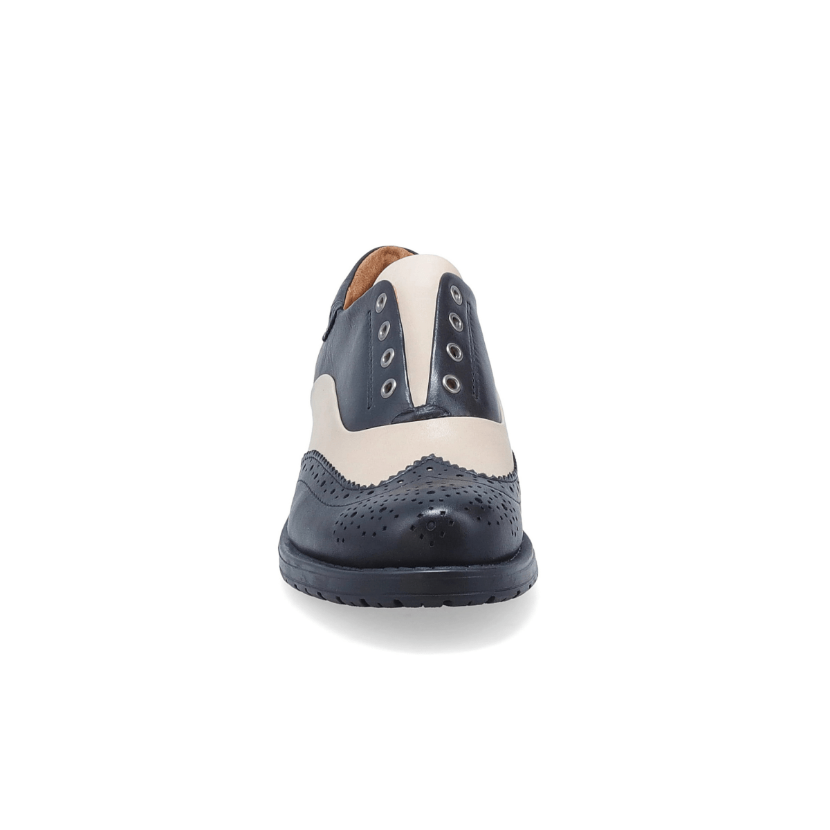 Miz Mooz Women's Peabody Black/Cream Leather