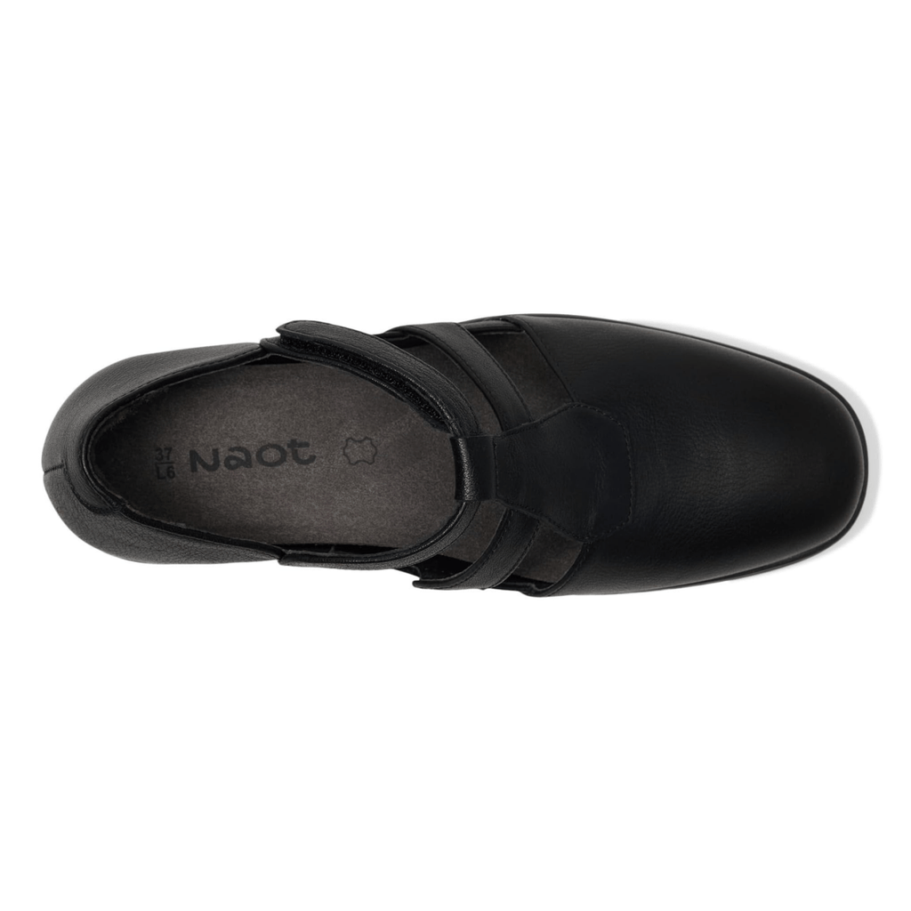 Naot Women's Authentic Soft Black Leather