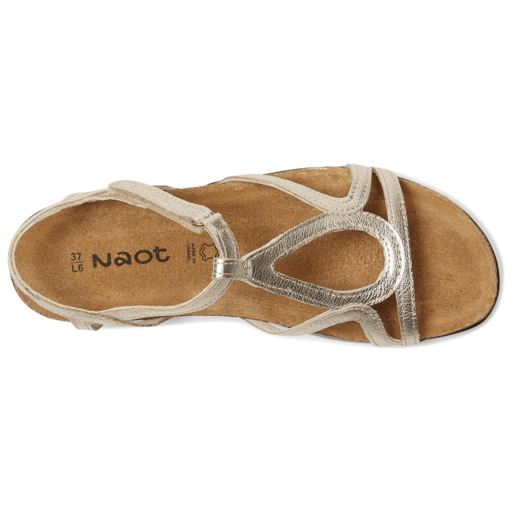 Naot Women's Dorith Radiant Gold Leather