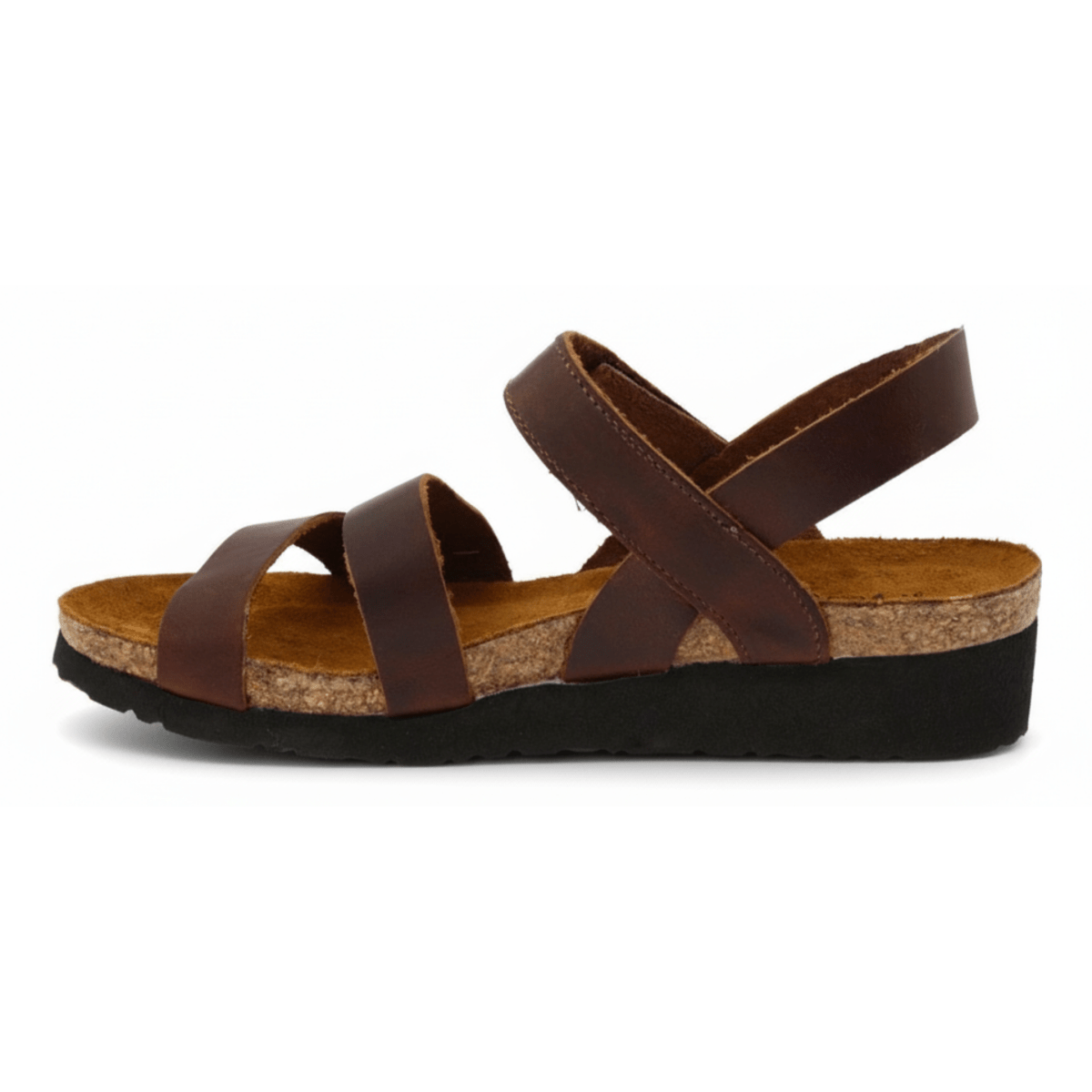 Naot Women's Kayla Buffalo Brown Leather