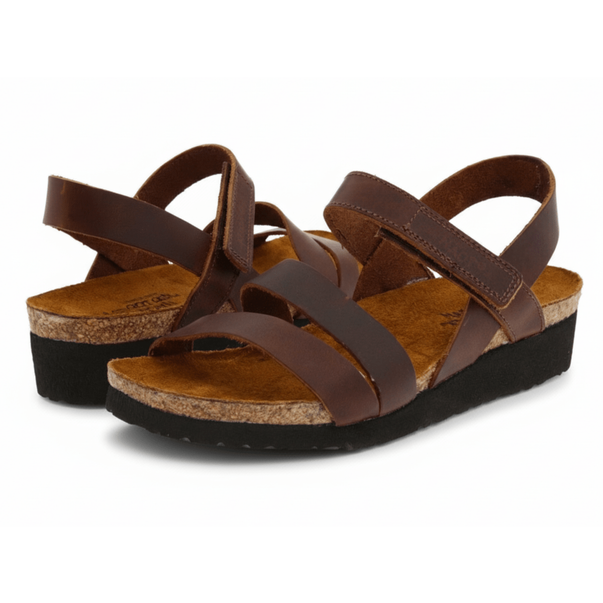 Naot Women's Kayla Buffalo Brown Leather