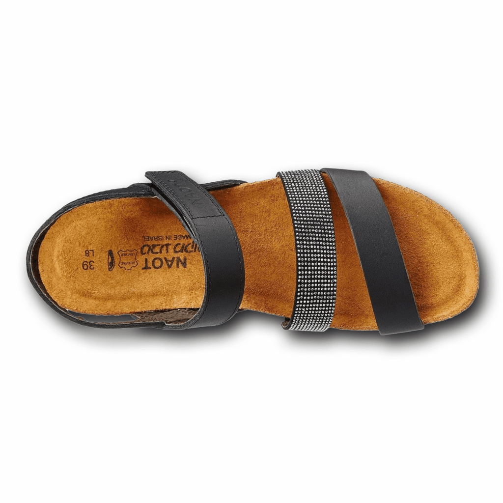 Naot Women's Krista Black Matte Leather