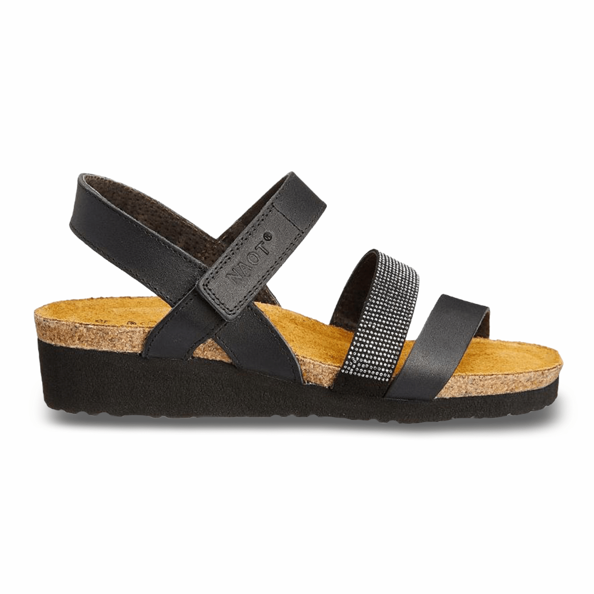 Naot Women's Krista Black Matte Leather