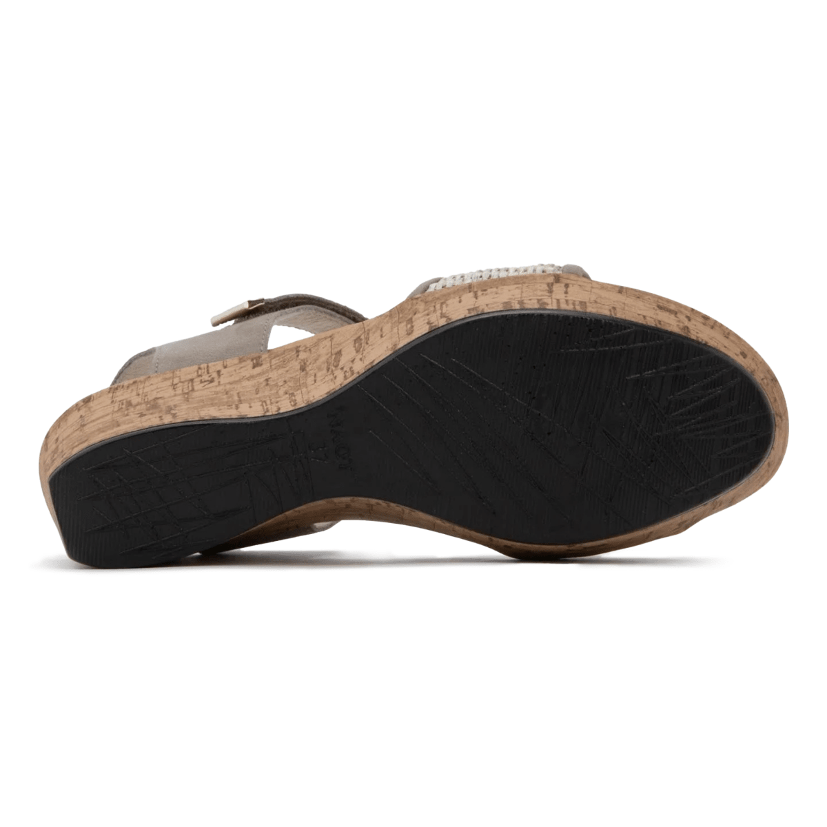 Naot Women's Summer Raffia Stone Nubuck/Sand Raffia