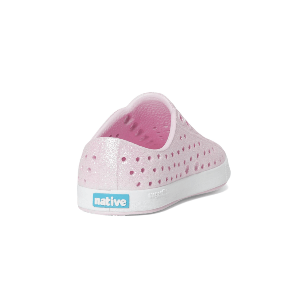 Native Toddlers Jefferson Bio-Bling Barely Pink/Shell White