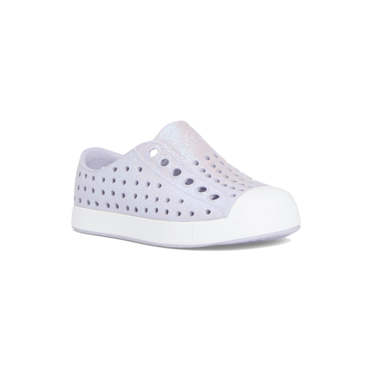 Native Toddlers Jefferson Bio-Bling Future Purple/Shell White