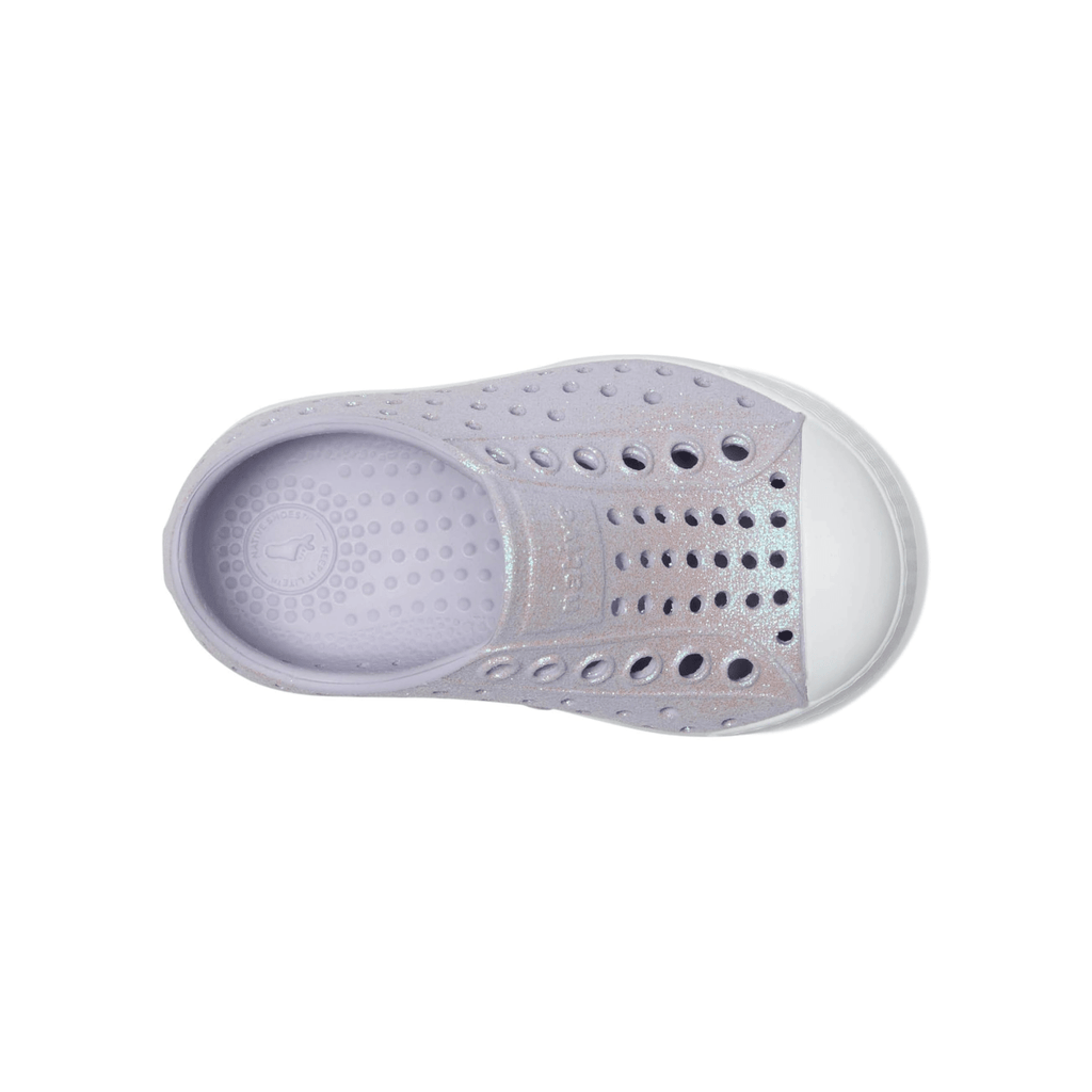 Native Toddlers Jefferson Bio-Bling Future Purple/Shell White