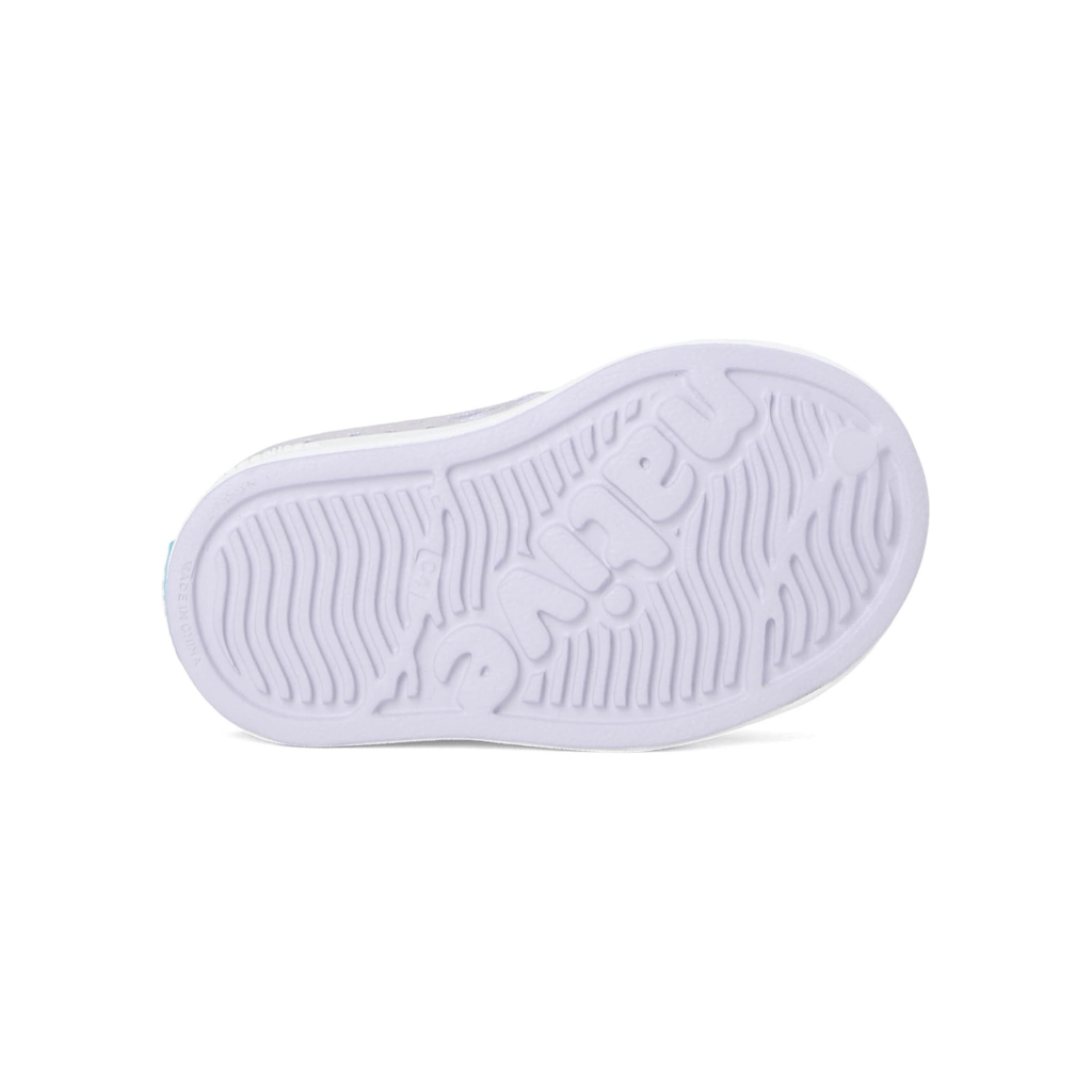 Native Toddlers Jefferson Bio-Bling Future Purple/Shell White