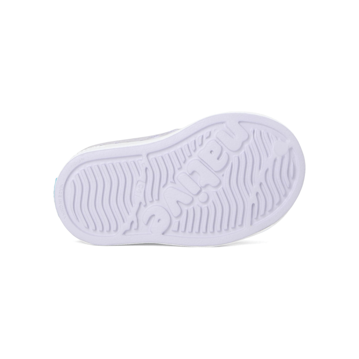 Native Toddlers Jefferson Bio-Bling Future Purple/Shell White