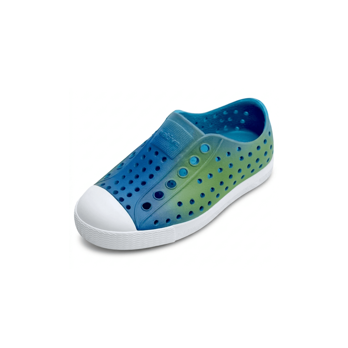 Native Toddlers Jefferson Blue/Green Tie Dye