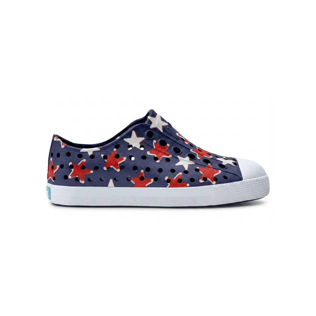 Native Toddlers Jefferson Navy/Red/White Stars