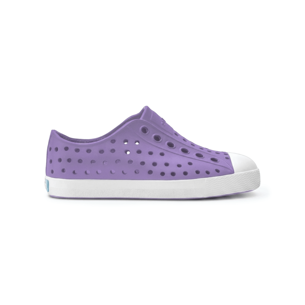Native Toddlers Jefferson Twirling Purple/Shell White