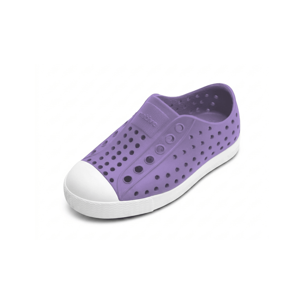 Native Toddlers Jefferson Twirling Purple/Shell White