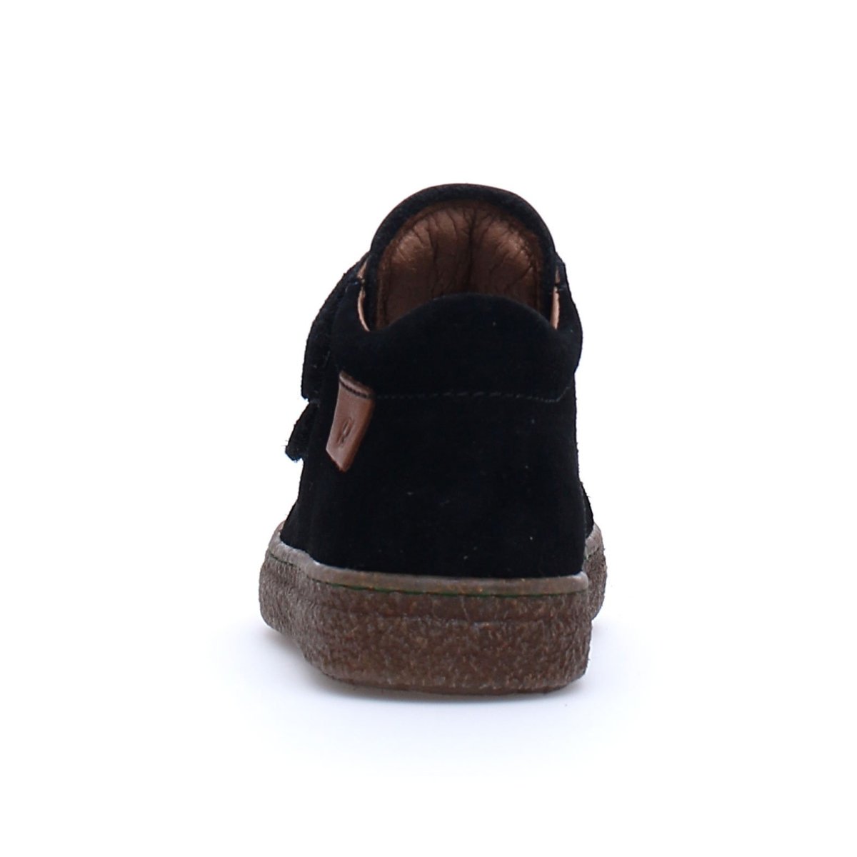 Naturino Boys Albus Desert Black Suede 2 Velcro (Sizes 30-34)