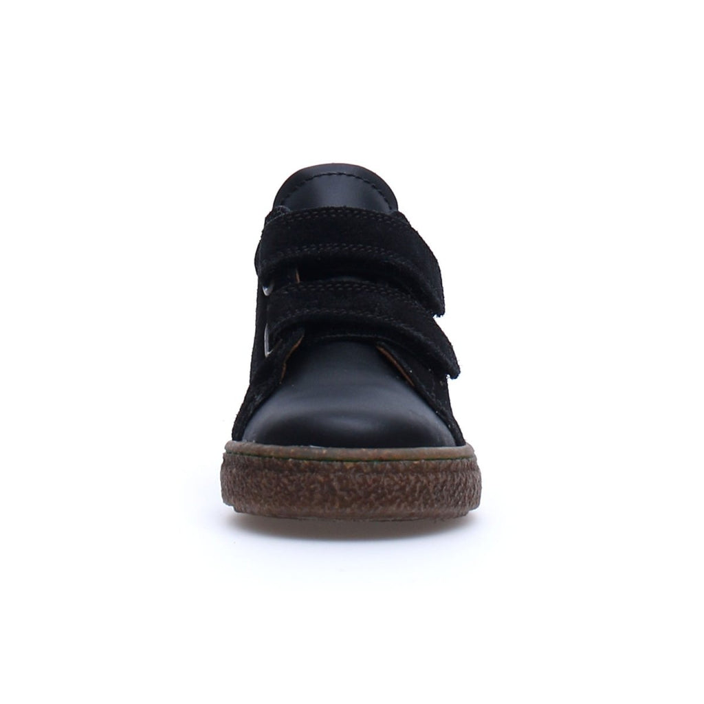 Naturino Boys Albus Desert Black Suede 2 Velcro (Sizes 30-34)