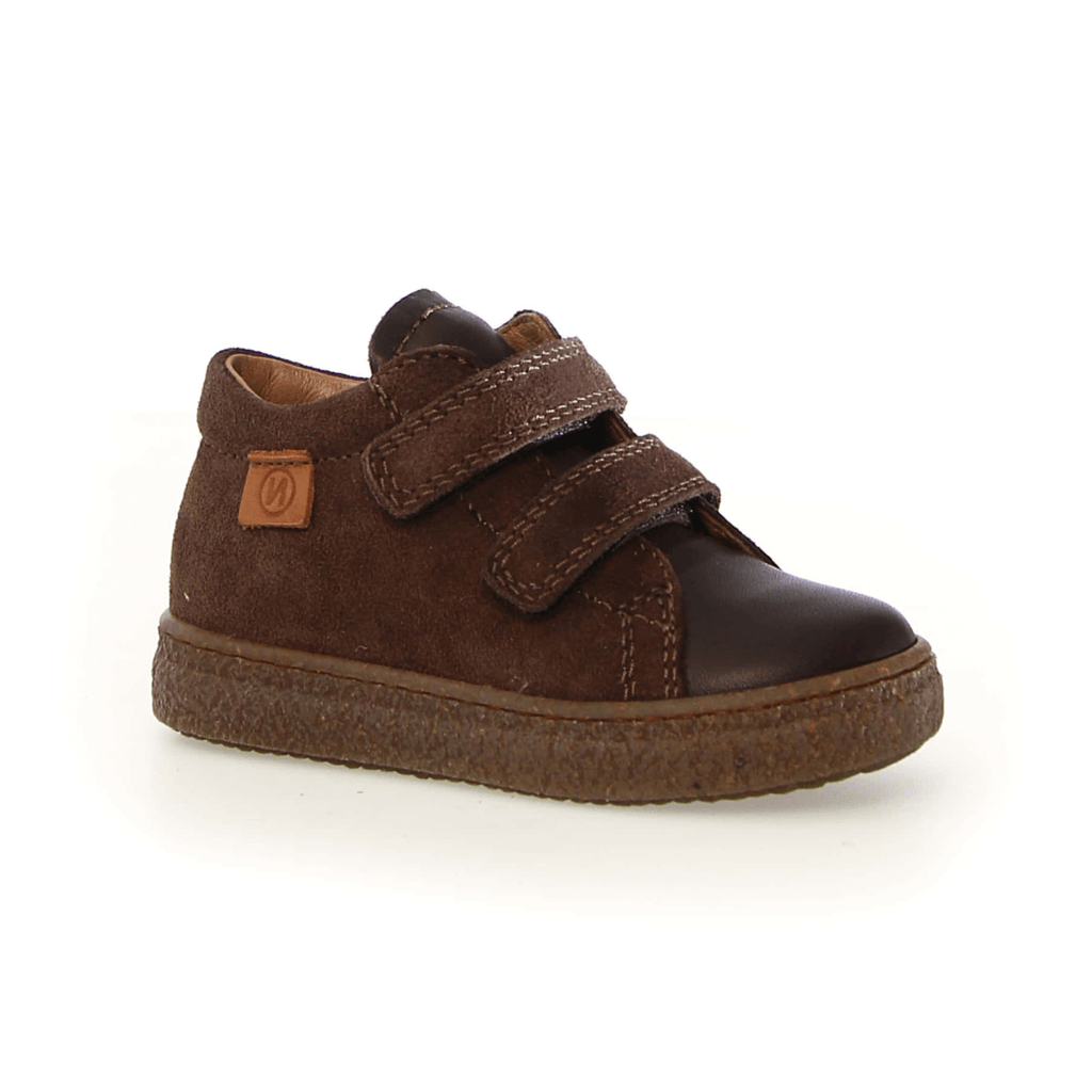 Naturino Boys (Sizes 26-32) Albus VL Desert Chocolate Suede