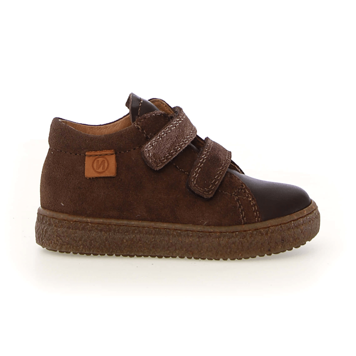 Naturino Boys (Sizes 26-32) Albus VL Desert Chocolate Suede