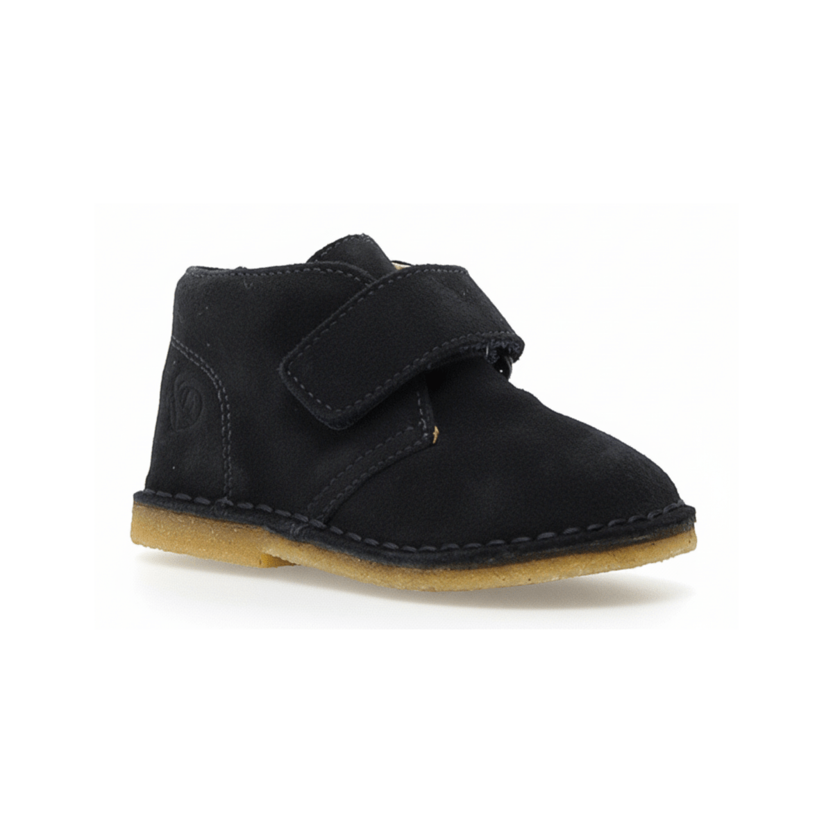 Naturino Boys (Sizes 27-32) Choco Desert Navy Suede Velcro