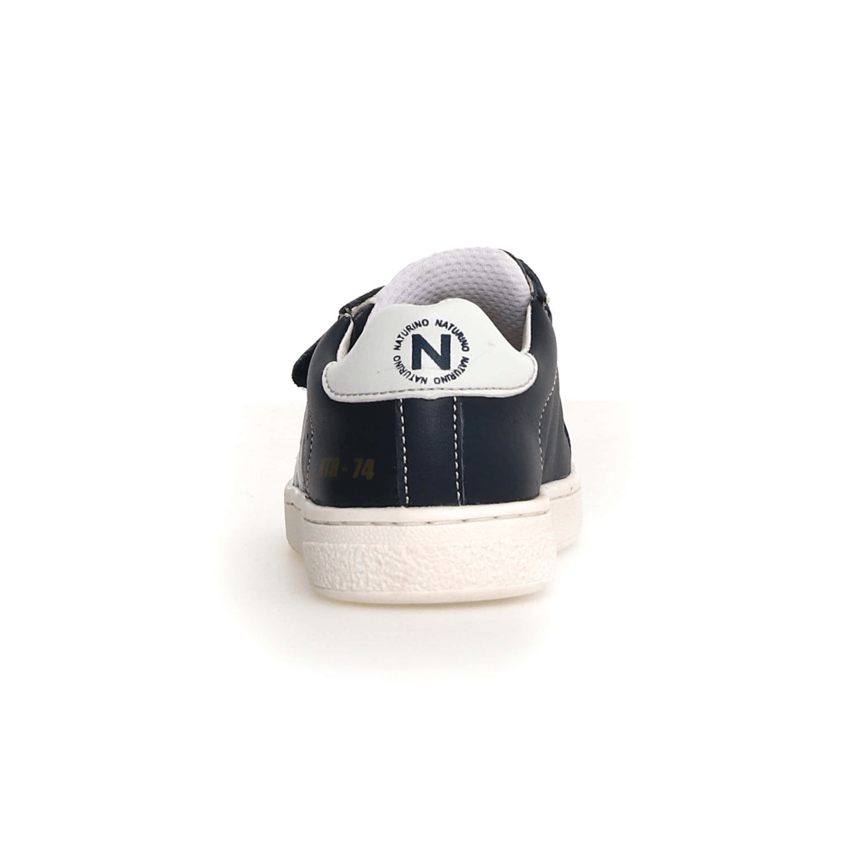 Naturino Boys (Sizes 28-32) Pinn VL White Star/Navy Leather