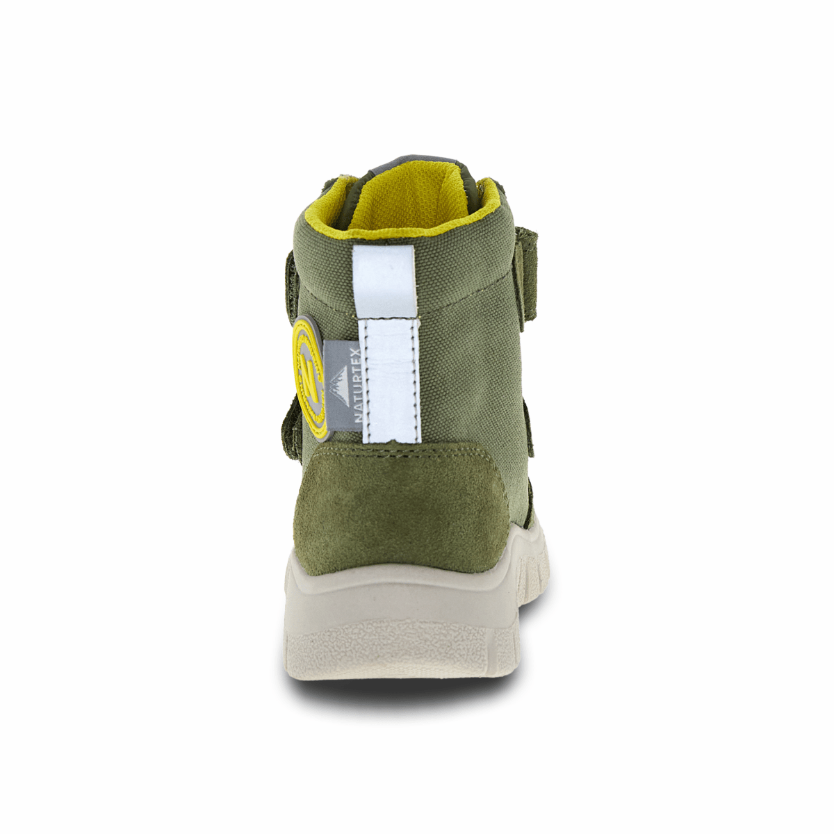 Naturino Boys (Sizes 28-35) Geminae 3 VL Military Green/Yellow Waterproof